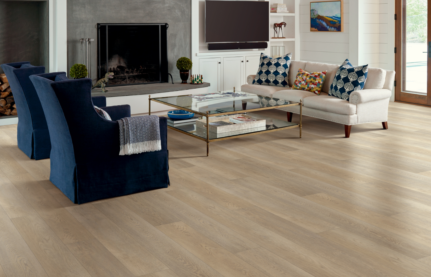 luxury vinyl flooring installation